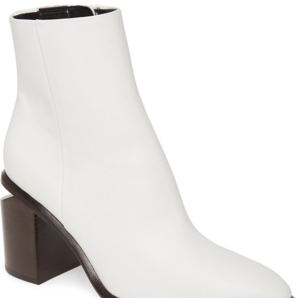 NIB! Alexander Wang White ‘Anna’ Bootie, size 40 - Picture 6 of 10